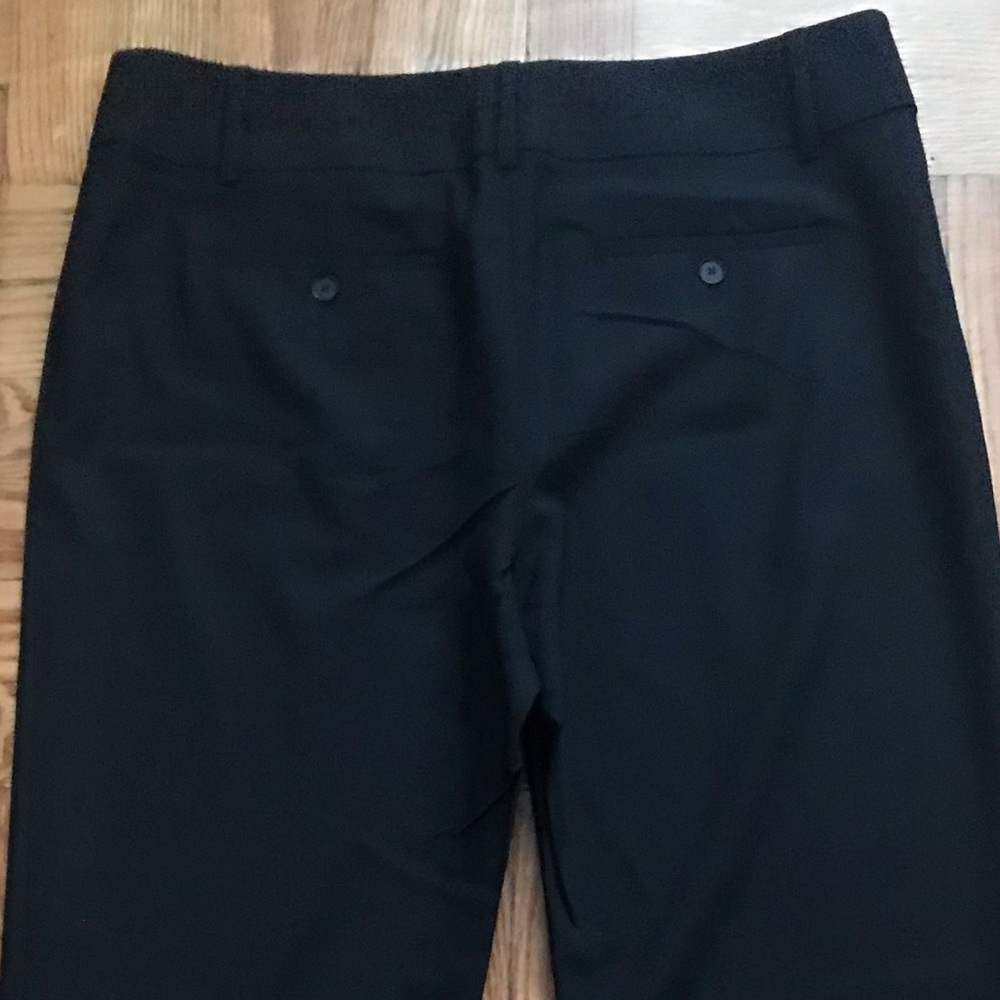 LOFT BLACK STRAIGHT MARISA TROUSER, SIZE: 10 - Picture 7 of 7